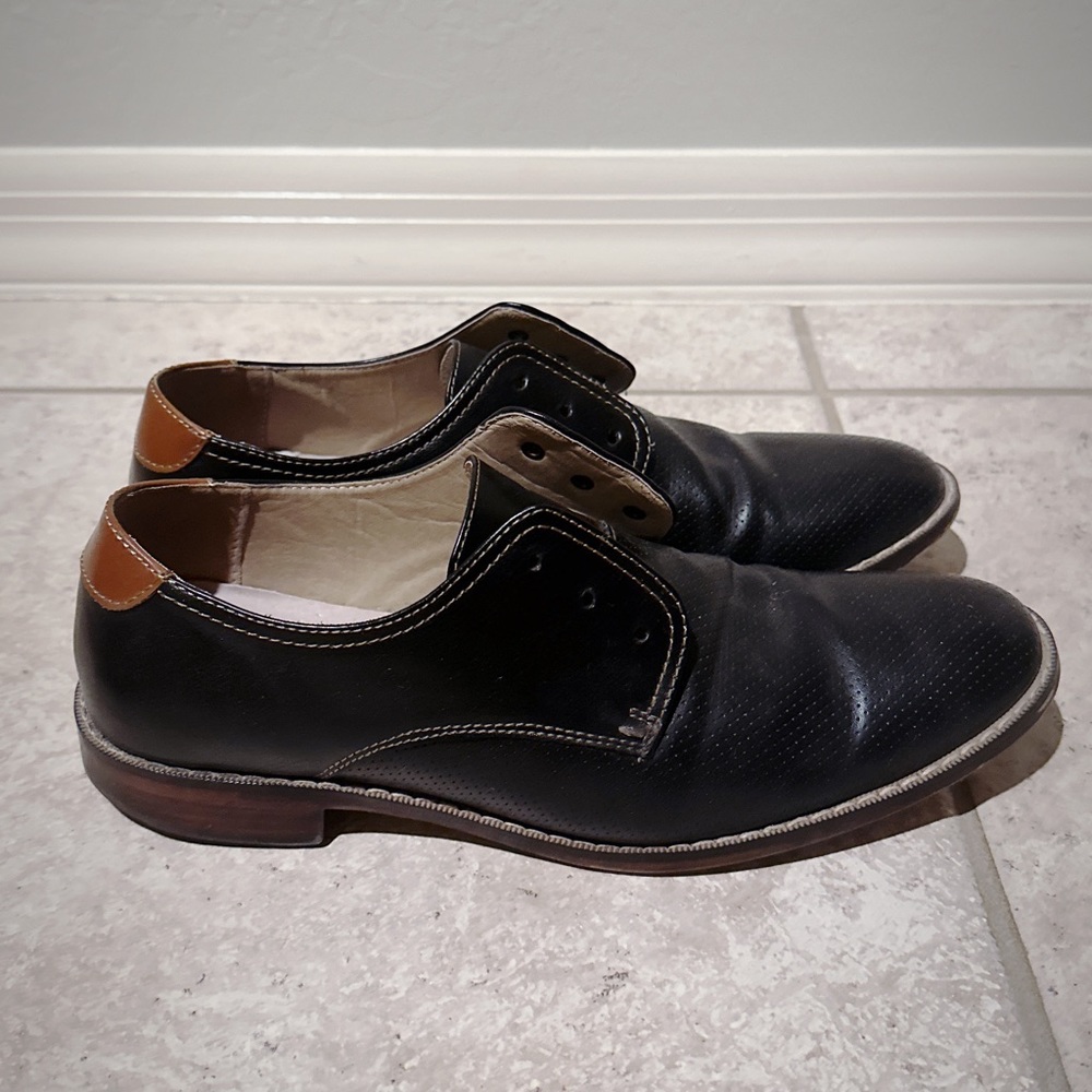 Steve Madden black derby shoes - men’s 8.5